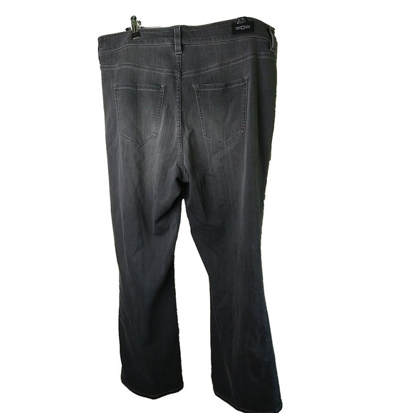 Liverpool Dark Grey Boot cut 5 Pocket Zip Button Pants. Size 18W - Picture 15 of 15